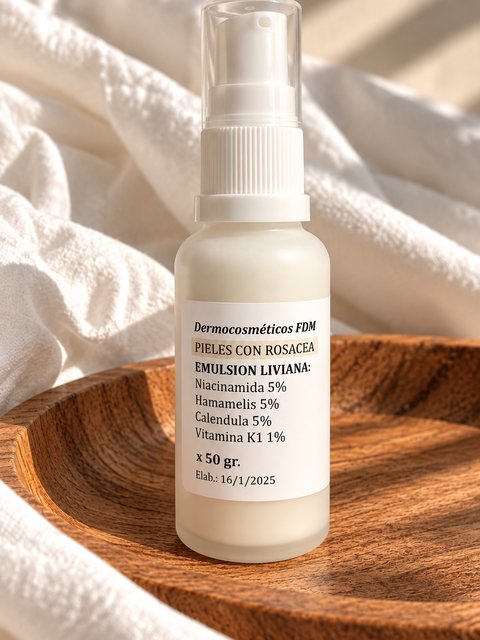 Emulsión Pieles con Rosácea